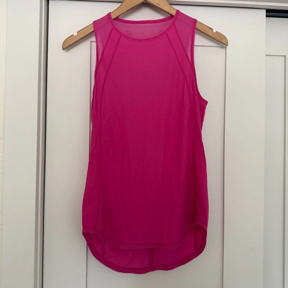 Lululemon Sculpt‎ Tank Pink